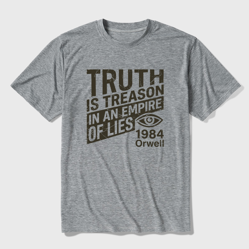 1984 Orwell Ultra Soft Heather Tee