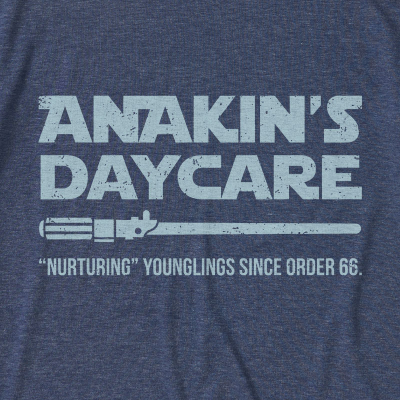 Anakin's Daycare Ultra Soft Heather Tee