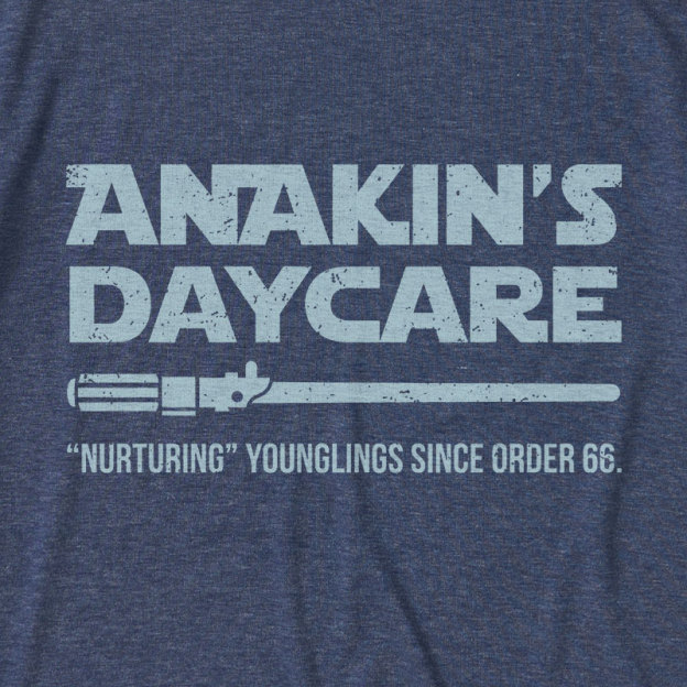 Anakin's Daycare Ultra Soft Heather Tee
