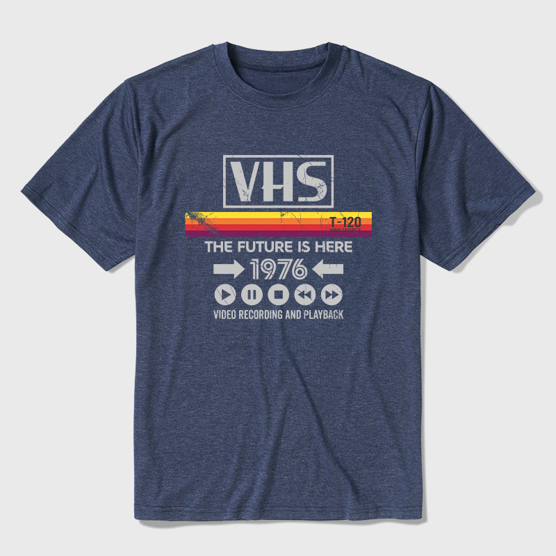 VHS The Future Ultra Soft Heather Tee