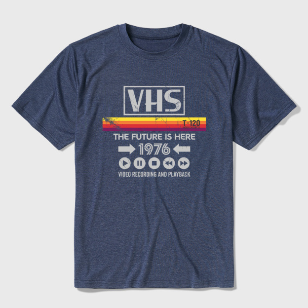 VHS The Future Ultra Soft Heather Tee