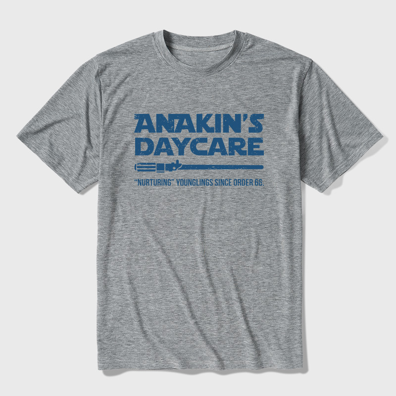 Anakin's Daycare Ultra Soft Heather Tee