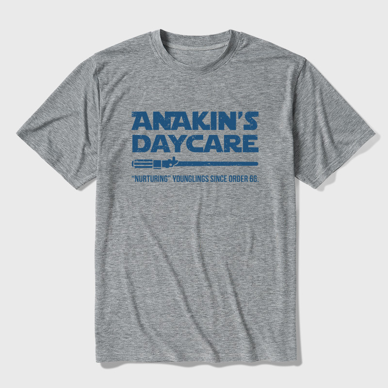 Anakin's Daycare Ultra Soft Heather Tee