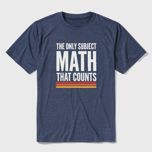 Math Geek Ultra Soft Heather Tee