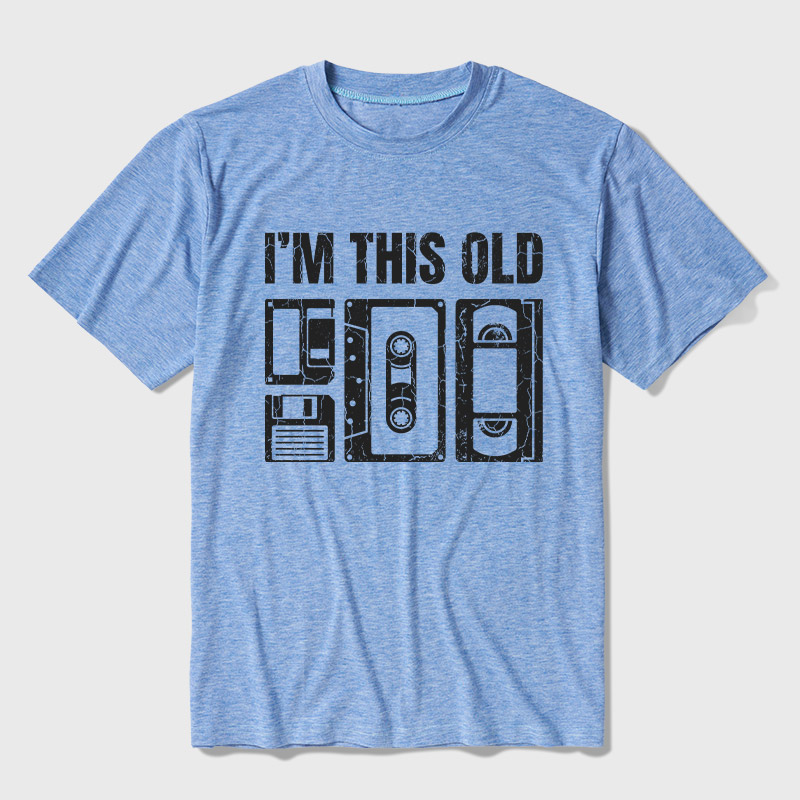 Im This Old Vintage Ultra Soft Heather Tee