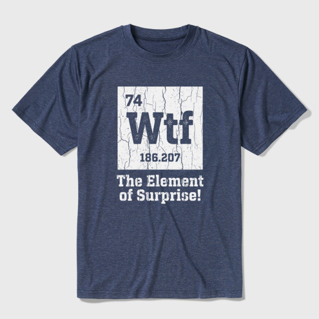 WTF Ultra Soft Heather Tee