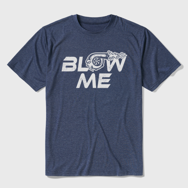 Blow Me Ultra Soft Heather Tee