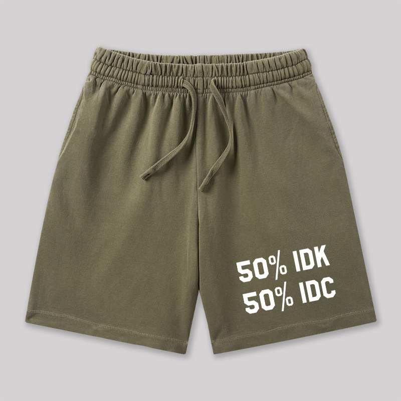 50%IDC Geeky Washed Shorts
