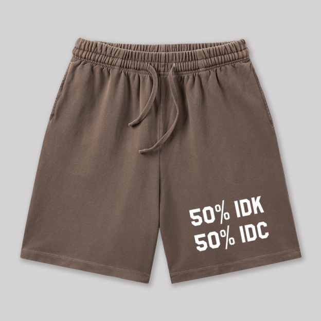 50%IDC Geeky Washed Shorts