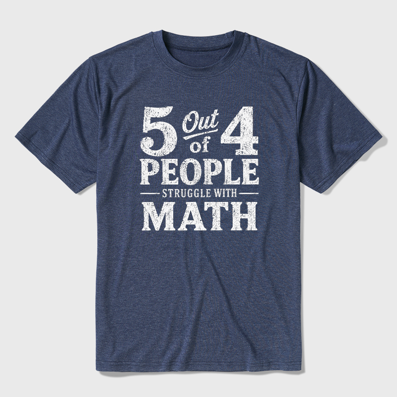 Struggle With Math Ultra Soft Heather Tee