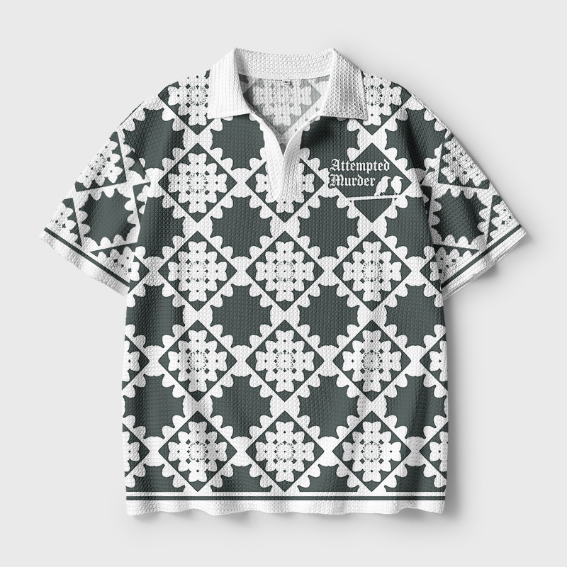 Geeksoutfit Geek Crochet Polo Shirt for Sale