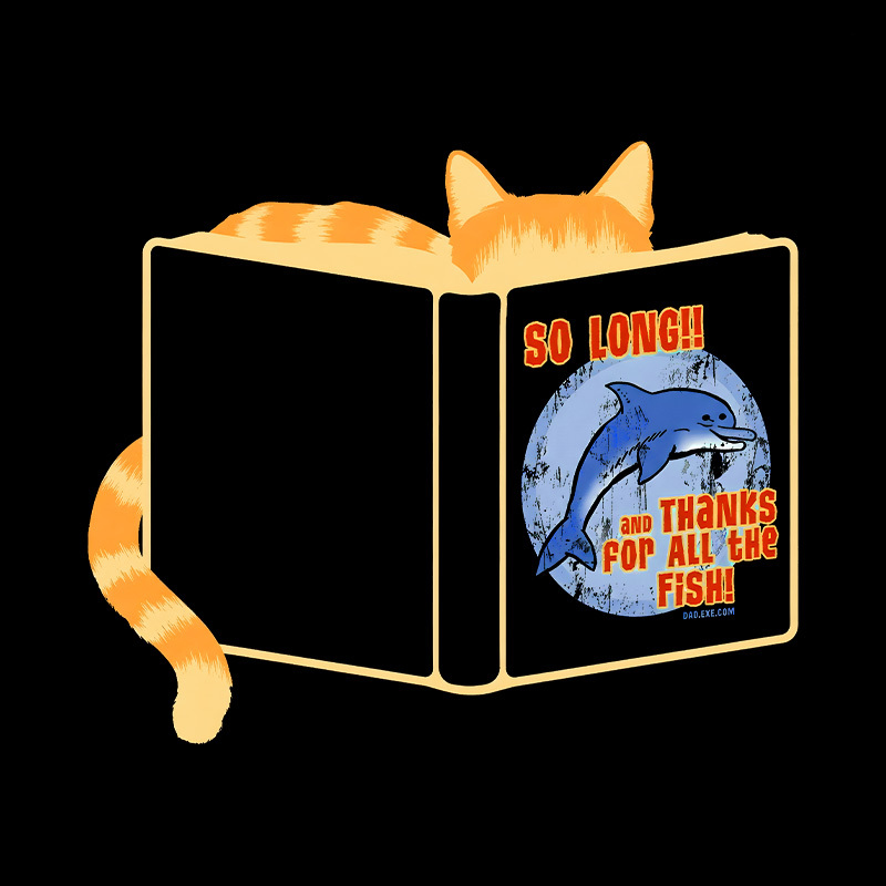 Cat Thanks For The Fish Geek T-Shirt