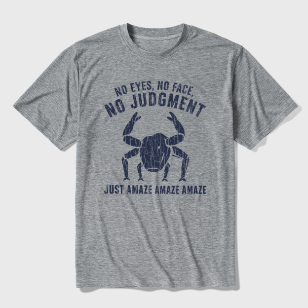 Faceless, Fearless Ultra Soft Heather Tee