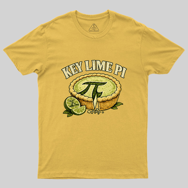 Key Lime Pi Math Geek T-Shirt