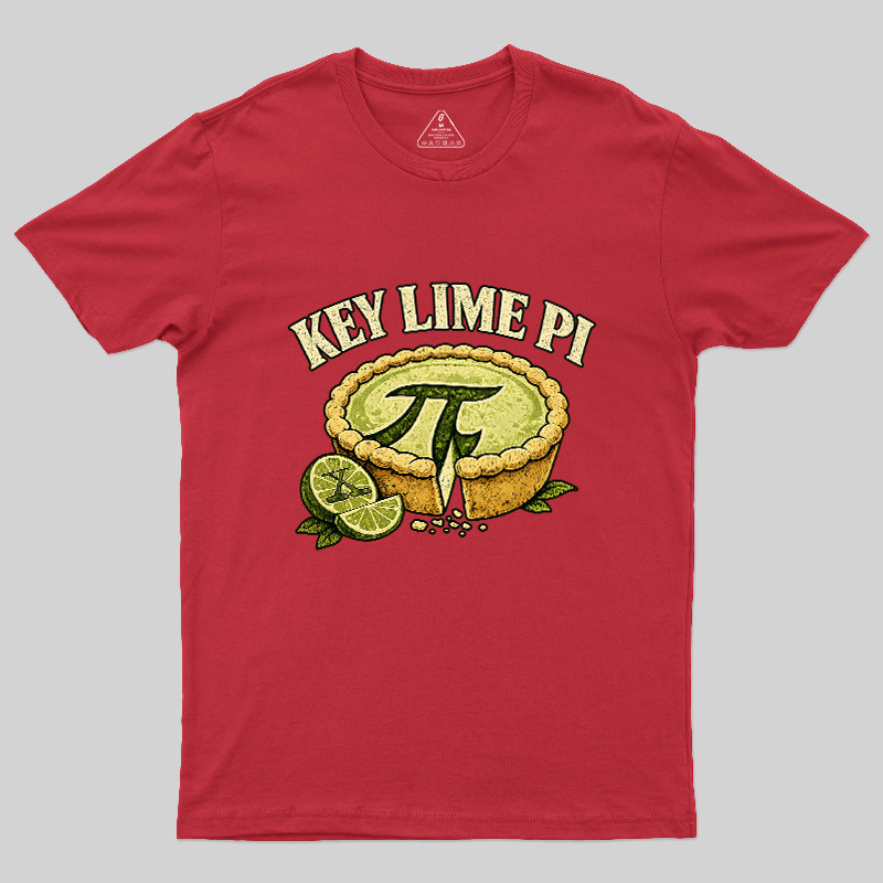 Key Lime Pi Math Geek T-Shirt