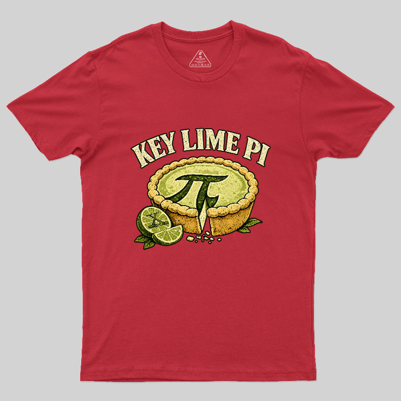 Key Lime Pi Math Geek T-Shirt