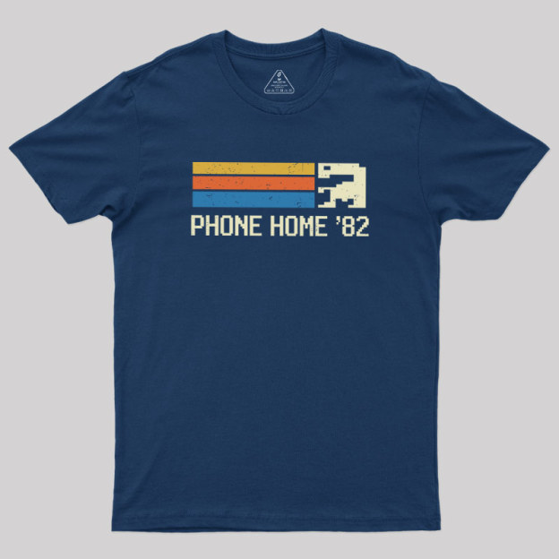 8?Bit Phone Home Geek T-Shirt