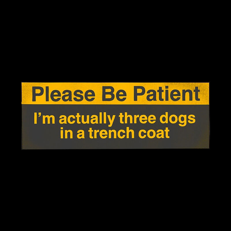 Three Dogs In A Trench Coat Geek T-Shirt