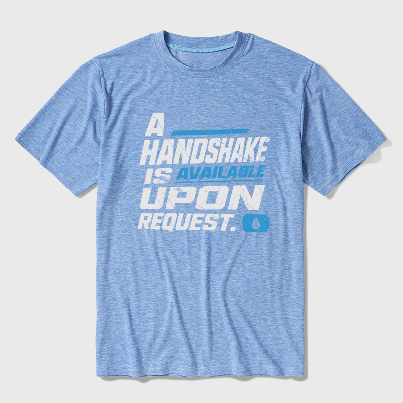 Handshake on Demand Ultra Soft Heather Tee