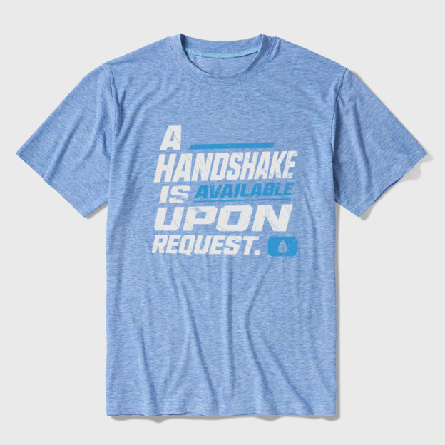Handshake on Demand Ultra Soft Heather Tee