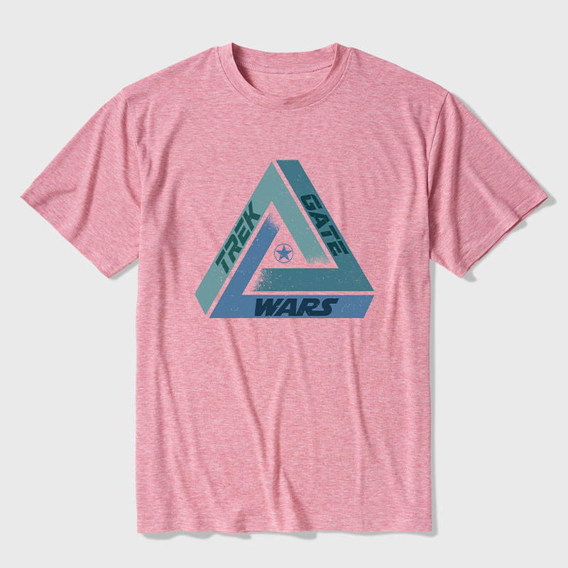 Sci?Fi Triangle Ultra Soft Heather Tee