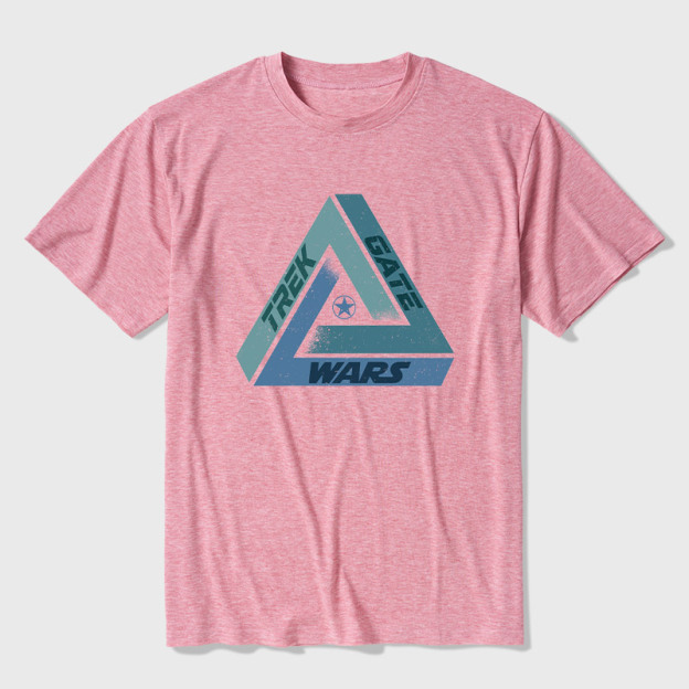 Sci?Fi Triangle Ultra Soft Heather Tee