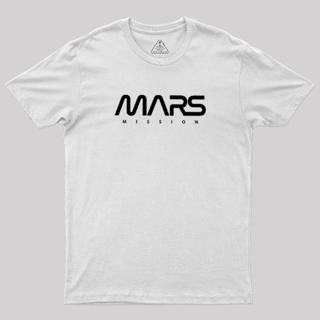 Mars Mission Geek T-Shirt
