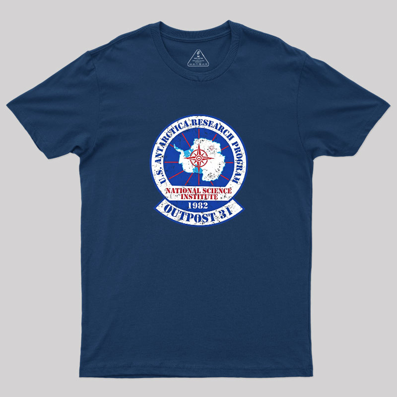 Outpost 31 Antarctica 1982 Geek T-Shirt