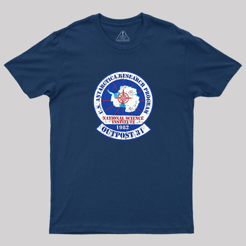 Outpost 31 Antarctica 1982 Geek T-Shirt