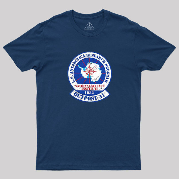 Outpost 31 Antarctica 1982 Geek T-Shirt