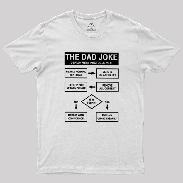 Dad Jokes Deployment Protocol Geek T-Shirt
