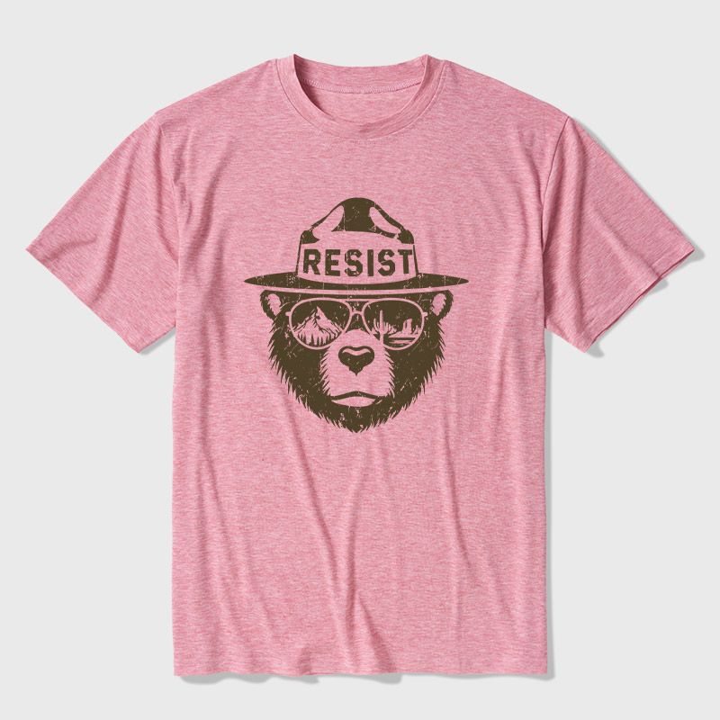 Vintage Alt National Park Service Resist Ultra Soft Heather Tee