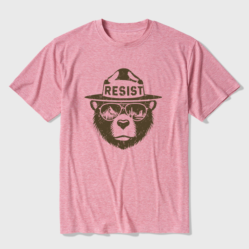 Vintage Alt National Park Service Resist Ultra Soft Heather Tee