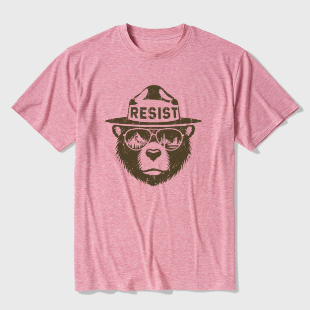 Vintage Alt National Park Service Resist Ultra Soft Heather Tee