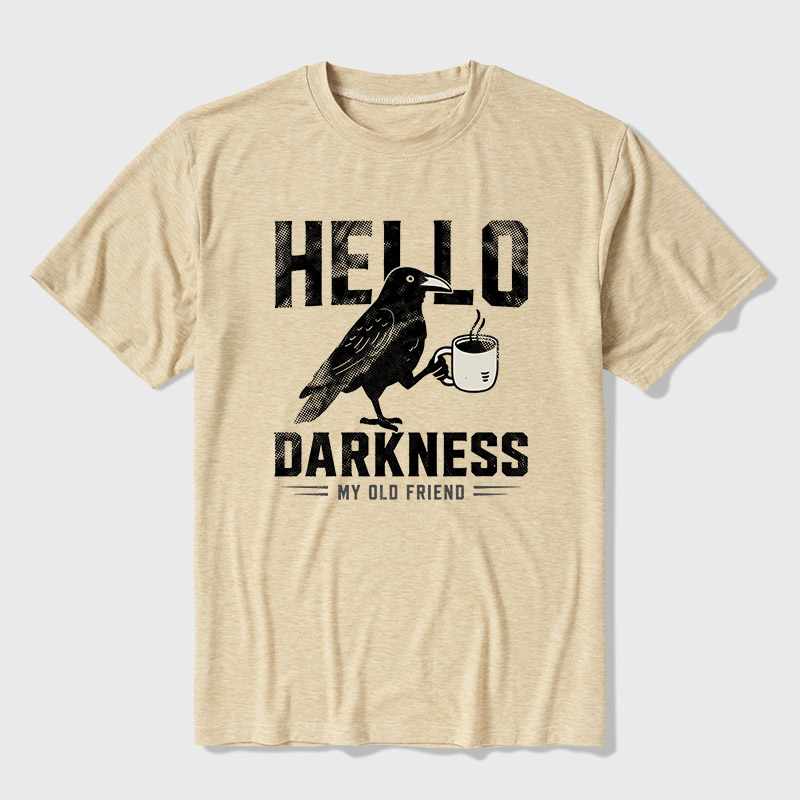 Raven Crow Coffee Ultra Soft Heather Tee