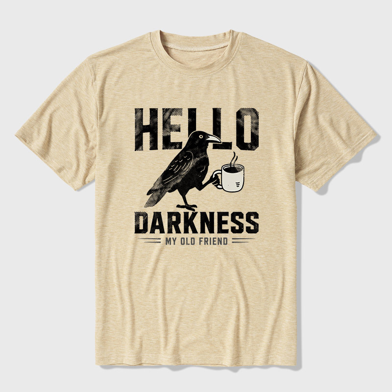 Raven Crow Coffee Ultra Soft Heather Tee