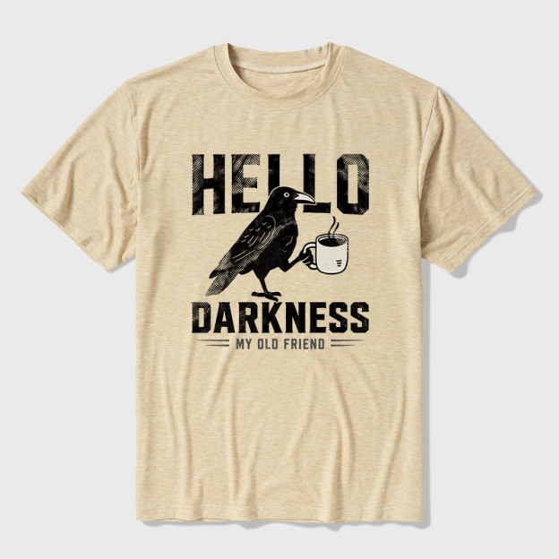 Raven Crow Coffee Ultra Soft Heather Tee