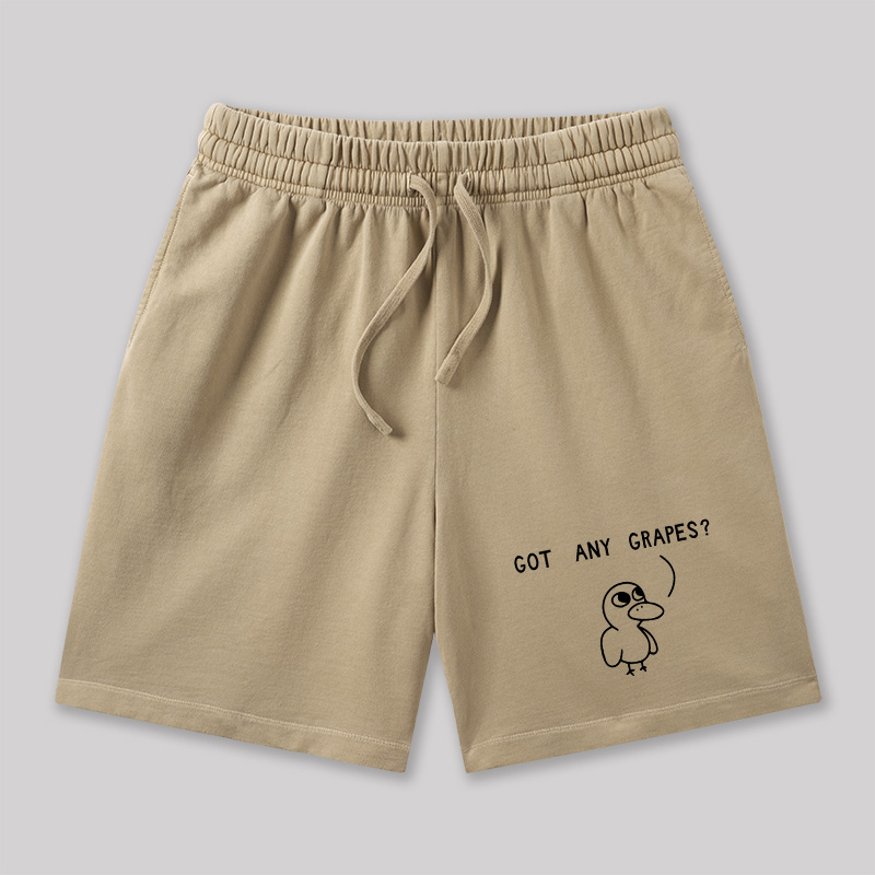 Got Any Grapes Geeky Washed Shorts