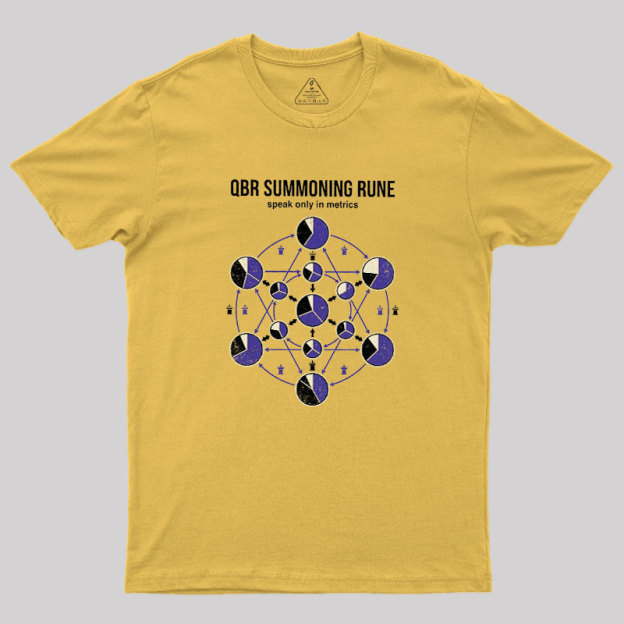 QBR Summoning Rune Geek T-Shirt