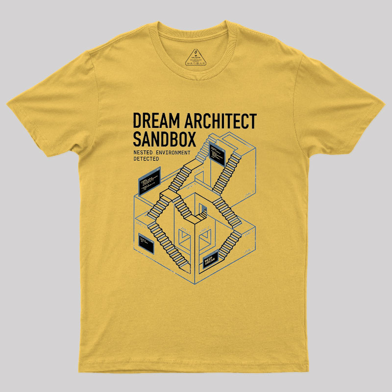 Dream Architect Sandbox Geek T-Shirt