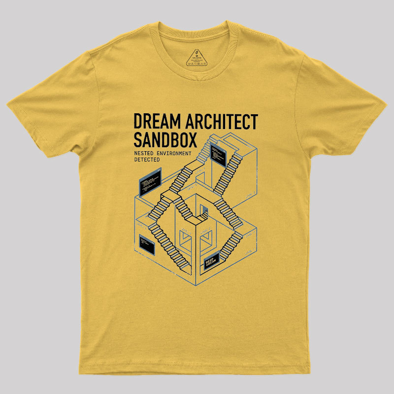 Dream Architect Sandbox Geek T-Shirt