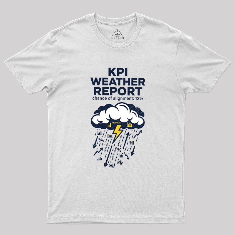 KPI Weather Report Geek T-Shirt