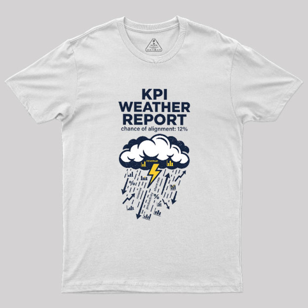 KPI Weather Report Geek T-Shirt