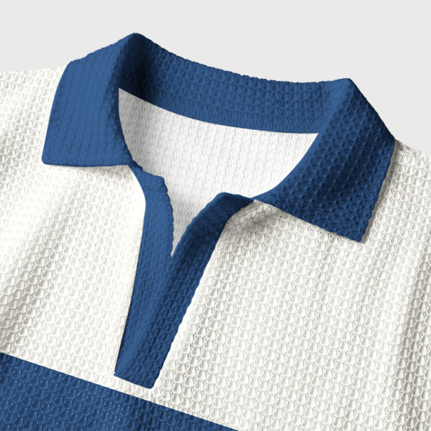 Rabbit Shadow Humor Geek Crochet Polo Shirt