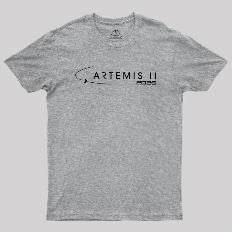 Artemis II 2026 Geek T-Shirt