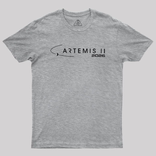 Artemis II 2026 Geek T-Shirt