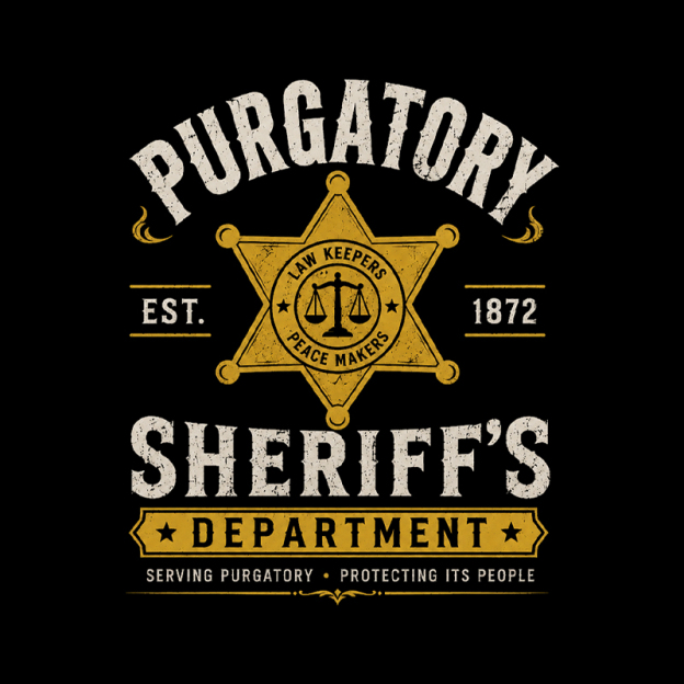 Purgatory Sheriff's Department Geek T-Shirt