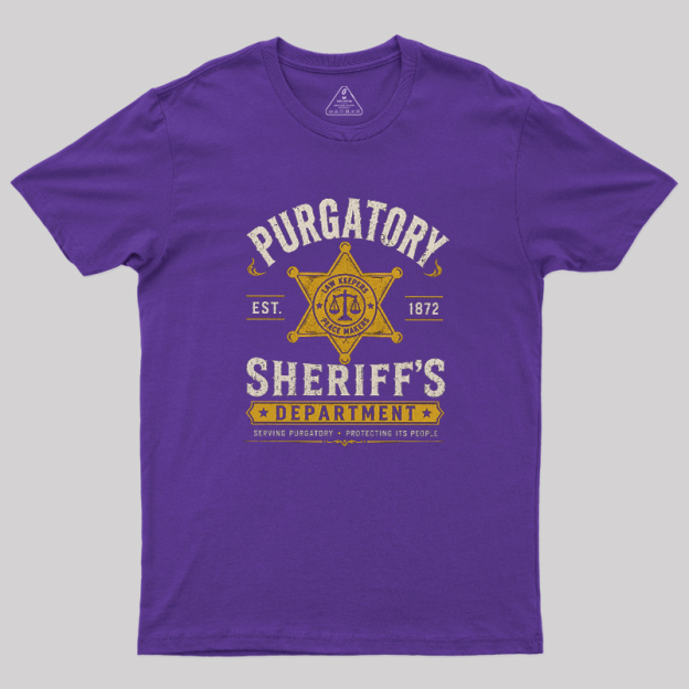 Purgatory Sheriff's Department Geek T-Shirt