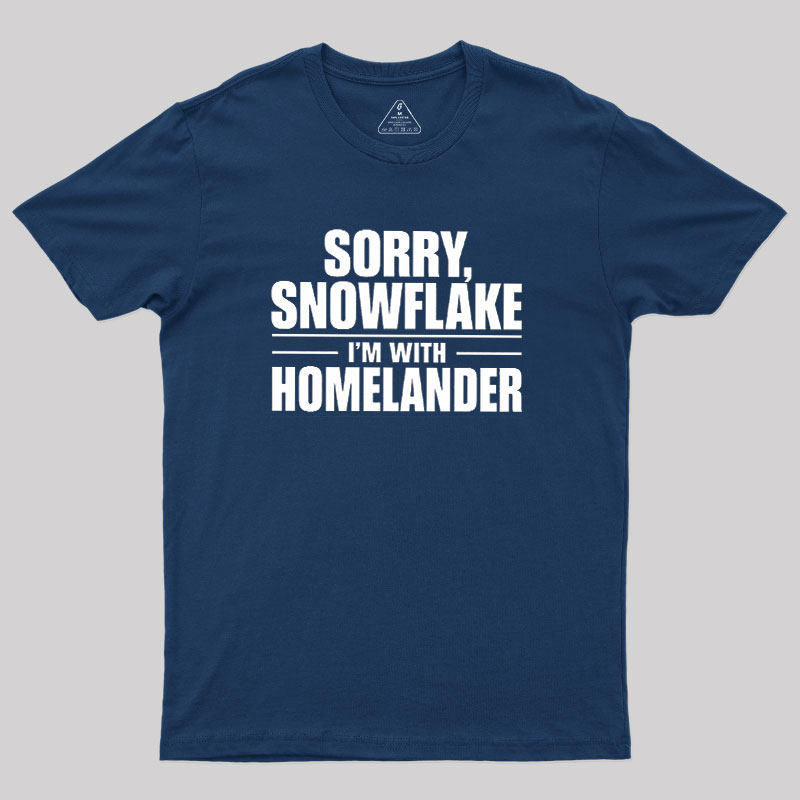Sorry Snowflake Geek T-Shirt