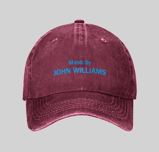Music by John Williams Washed Vintage Baseball Cap